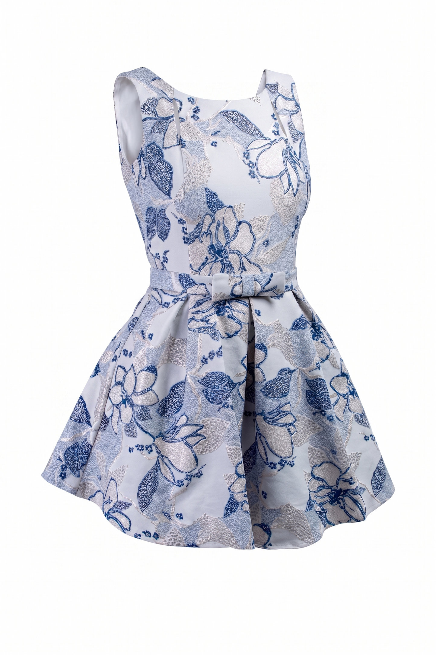 Дамска жакардова рокля